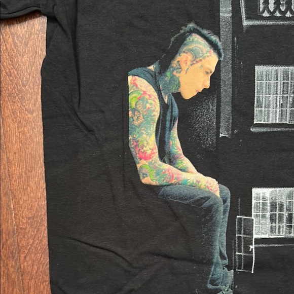 Falling in Reverse Black Graphic T-Shirt, Fashionably Late, Size Large, NWOT - Picture 5 of 8